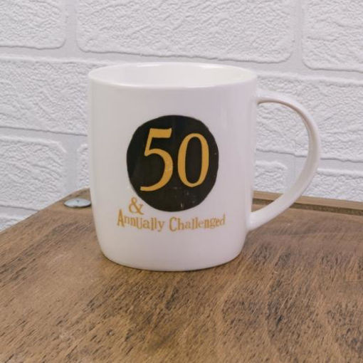 Picture of 50 & ANNUALLY CHALLENGED MUG